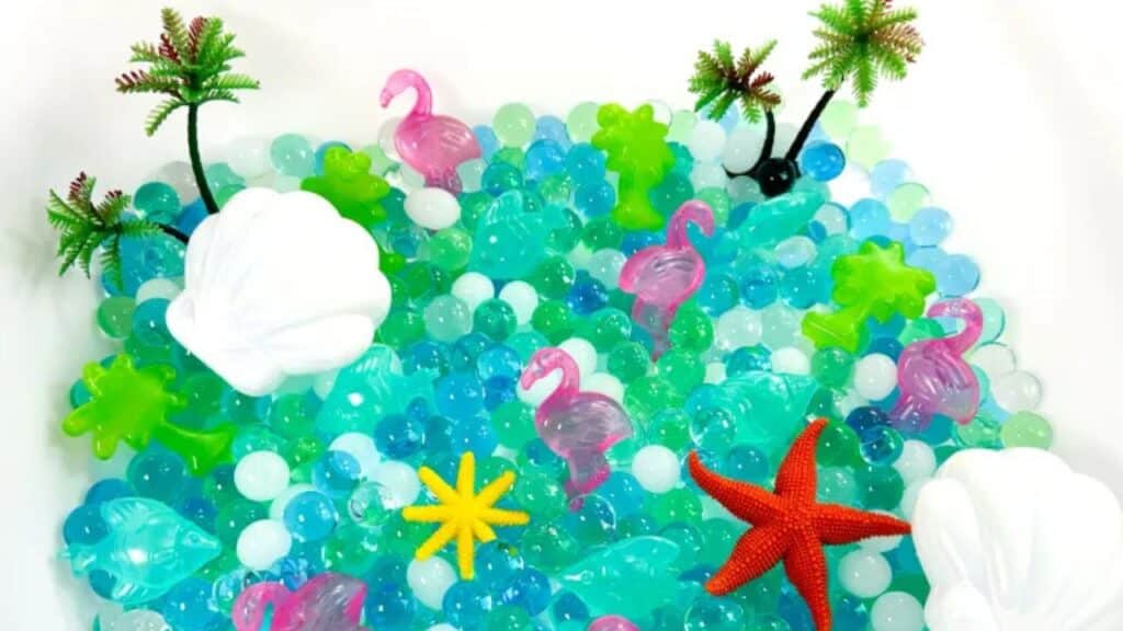 Under The Sea Ocean Sensory Bin.