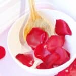 Rose Petal Valentine Soup Sensory Bin