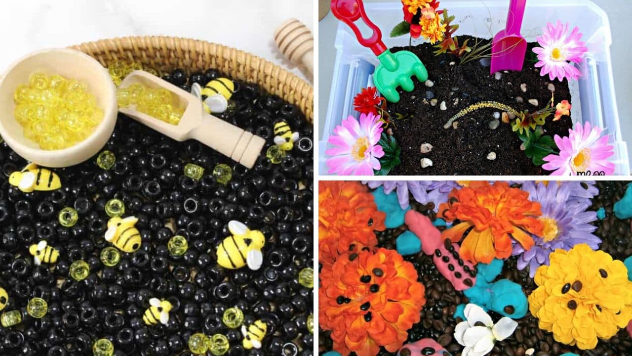 13 Spring Sensory Bin Ideas That Keep Little Hands Busy